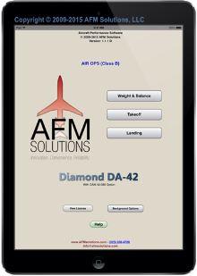 Diamond DA42 Performance Software